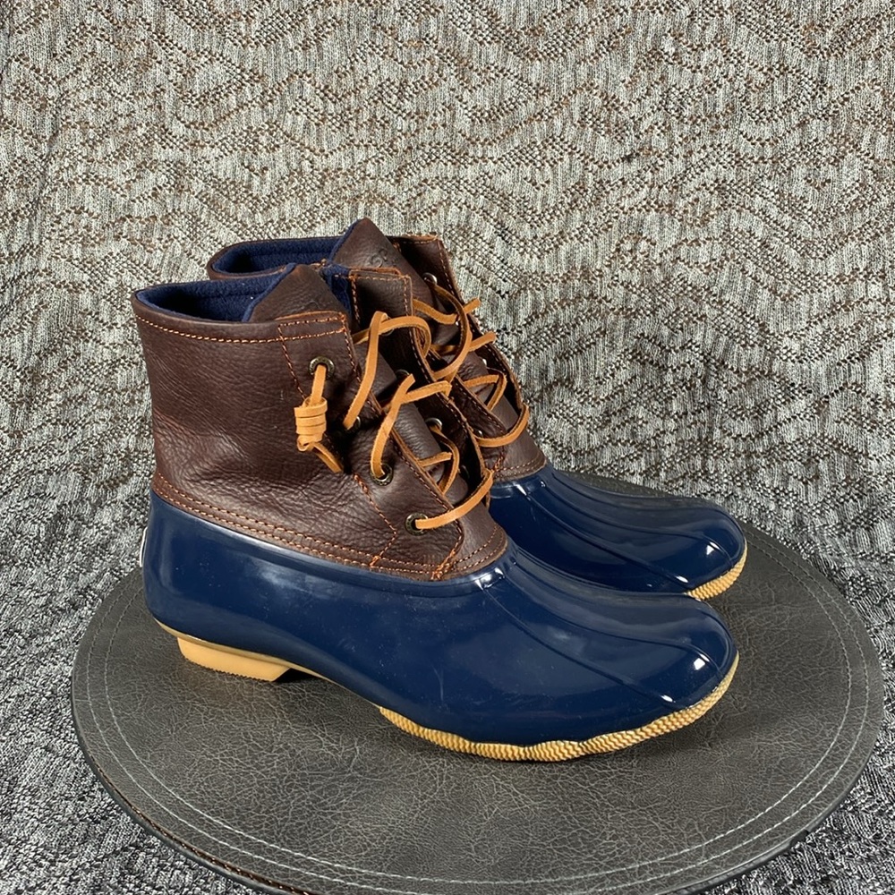 Sperry Saltwater Duck Rain Boot Women's 8.5 M
